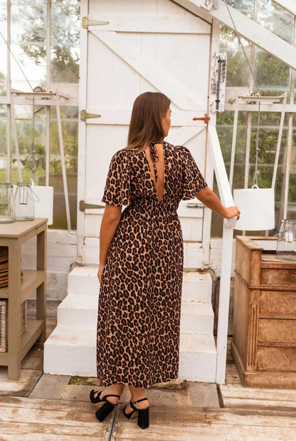 STELLA™ | EL VESTIDO MAXI DE LEOPARDO