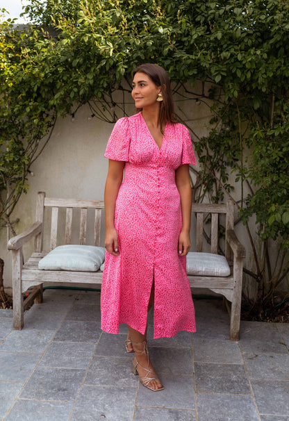 Rosanna™ | El Vestido Midi Leopardo