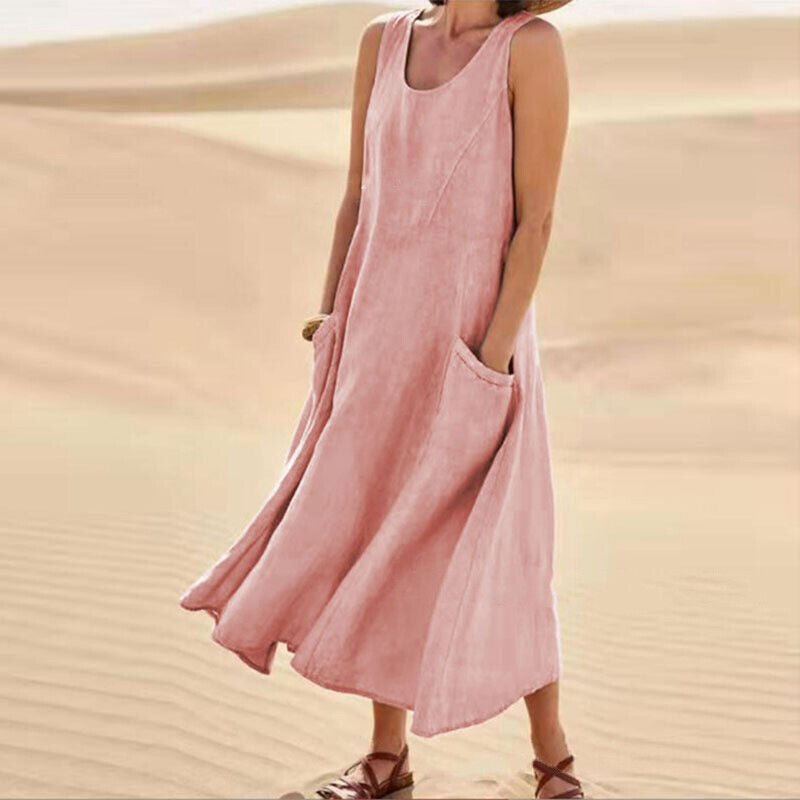 Lana™ - Vestido Elegante con Bolsillos