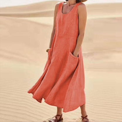 Lana™ - Vestido Elegante con Bolsillos