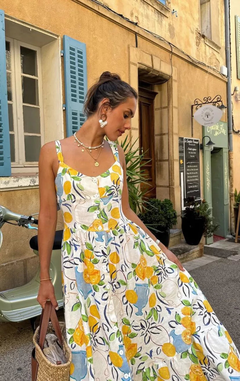 Vestido Midi Limón de Marsella