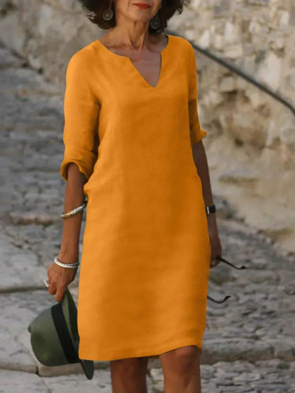 Maria | Vestido Elegante con Escote en V