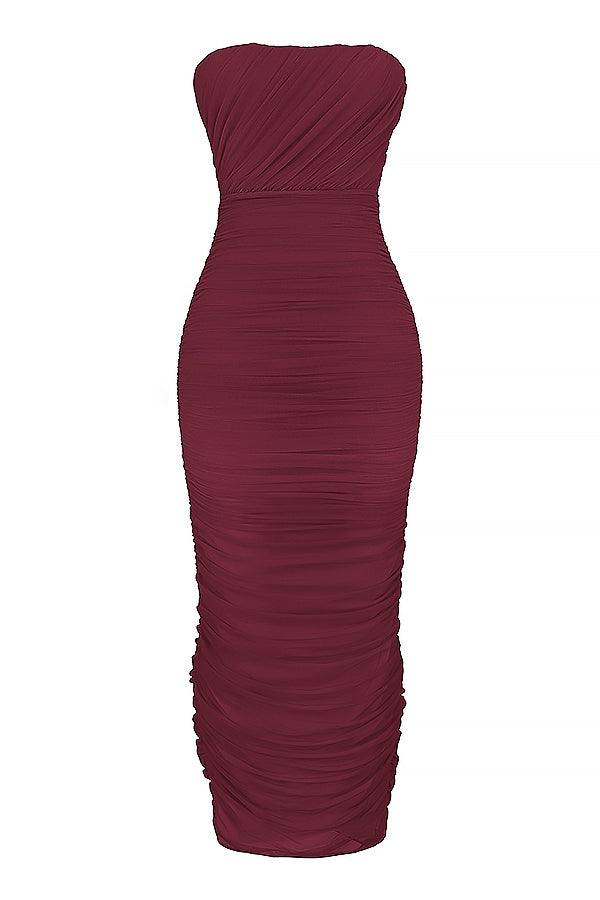 AMARIS - Vestido Maxi de Malla