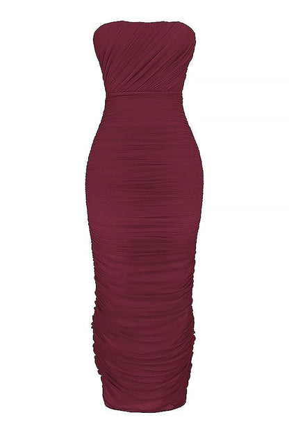 AMARIS - Vestido Maxi de Malla
