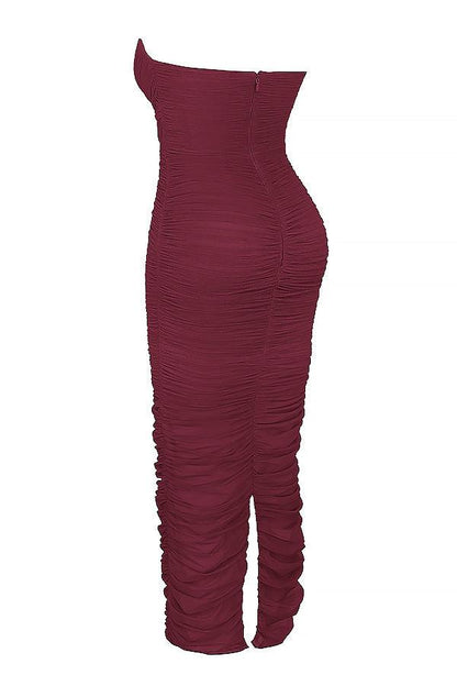 AMARIS - Vestido Maxi de Malla