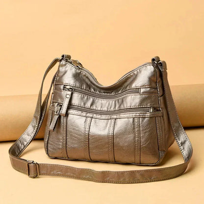 Oriana | Bolsa de bolsillo de múltiples capas de PU de lujo