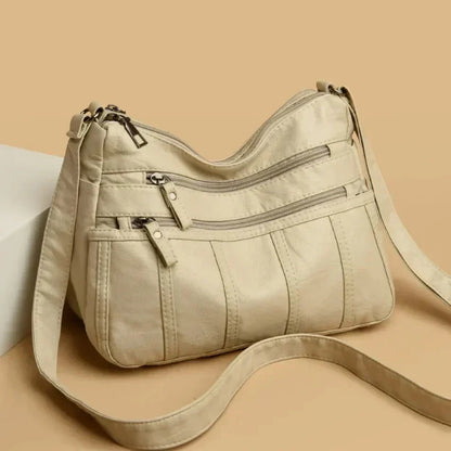 Oriana | Bolsa de bolsillo de múltiples capas de PU de lujo