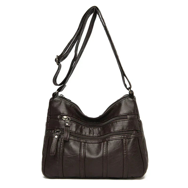 Oriana | Bolsa de bolsillo de múltiples capas de PU de lujo