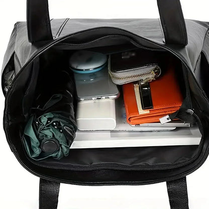 Bolso de Hombro de Cuero Genuino