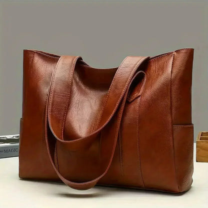 Xanthe | Bolsa Tote Vegana Clásica de Gran Capacidad