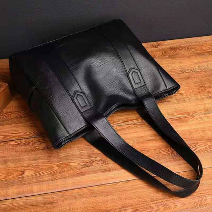 Bolso de Hombro de Cuero Genuino