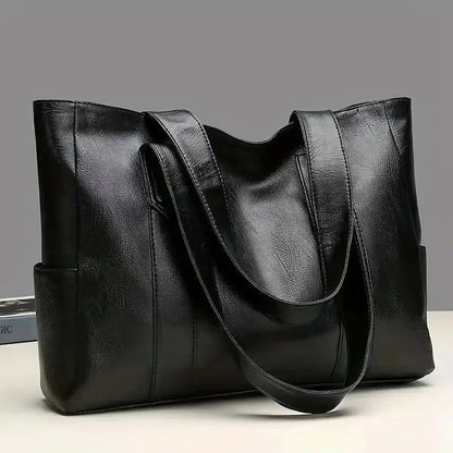 Bolso de Hombro de Cuero Genuino
