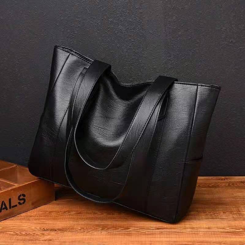 Bolso de Hombro de Cuero Genuino