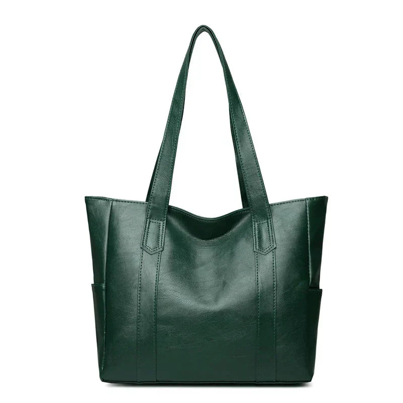 Xanthe | Bolsa Tote Vegana Clásica de Gran Capacidad