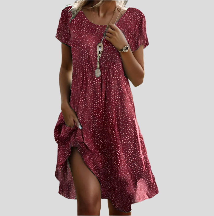 Liora | Vestido de Verano Boho con Detalles Románticos