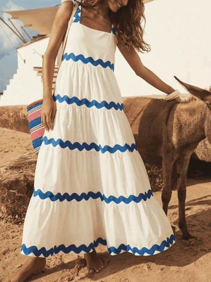 El Vestido Midi Wavy Charm