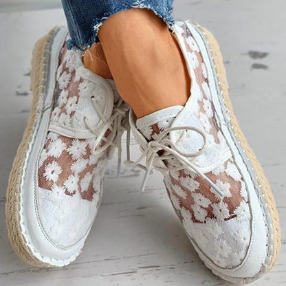 Gloria - Zapatos ortopédicos modernos y ligeros con estampado floral