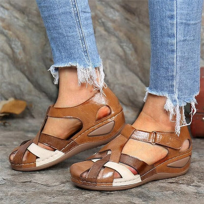 Vera - Sandalia con Cuña y Cojín