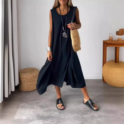Esme - Vestido Midi Sin Mangas