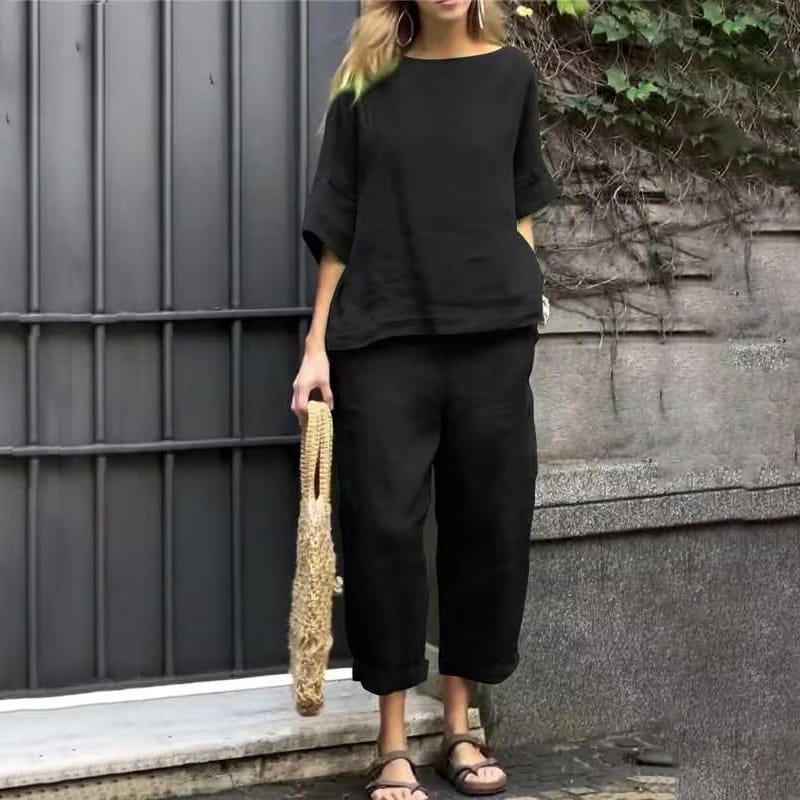 SAVANNAH – CONJUNTO DE DOS PIEZAS CON ESTILO RELAJADO