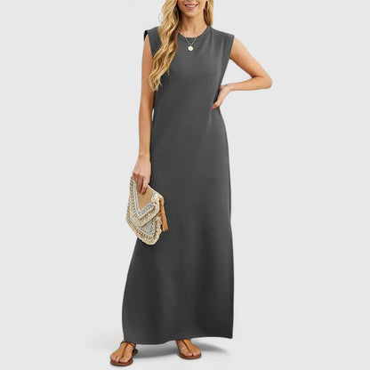 BELA – VESTIDO MAXI SIN MANGAS ELEGANTE