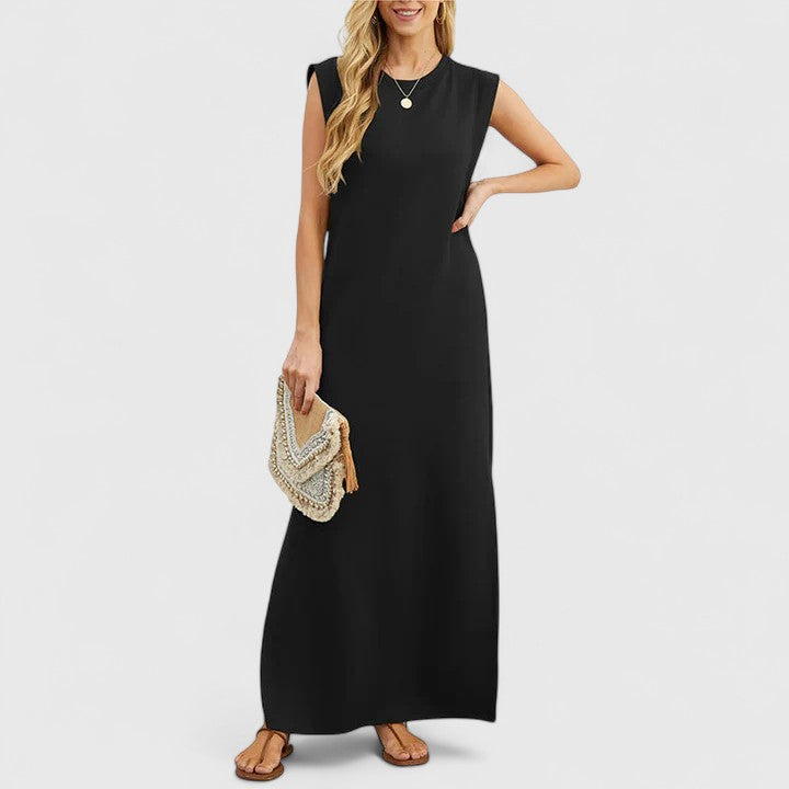 BELA – VESTIDO MAXI SIN MANGAS ELEGANTE