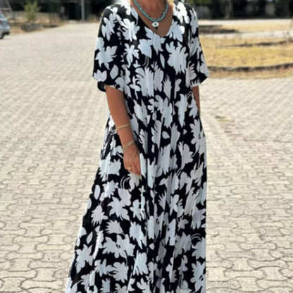 Solene | Vestido Largo con Escote en V