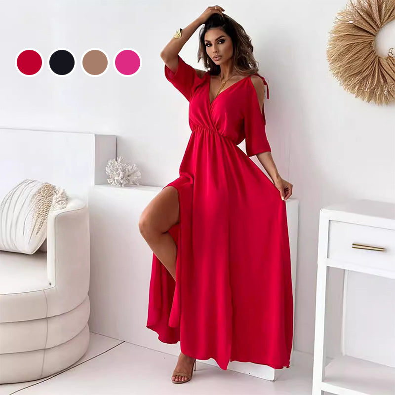 Sienna | Vestido Elegante con Abertura Lateral