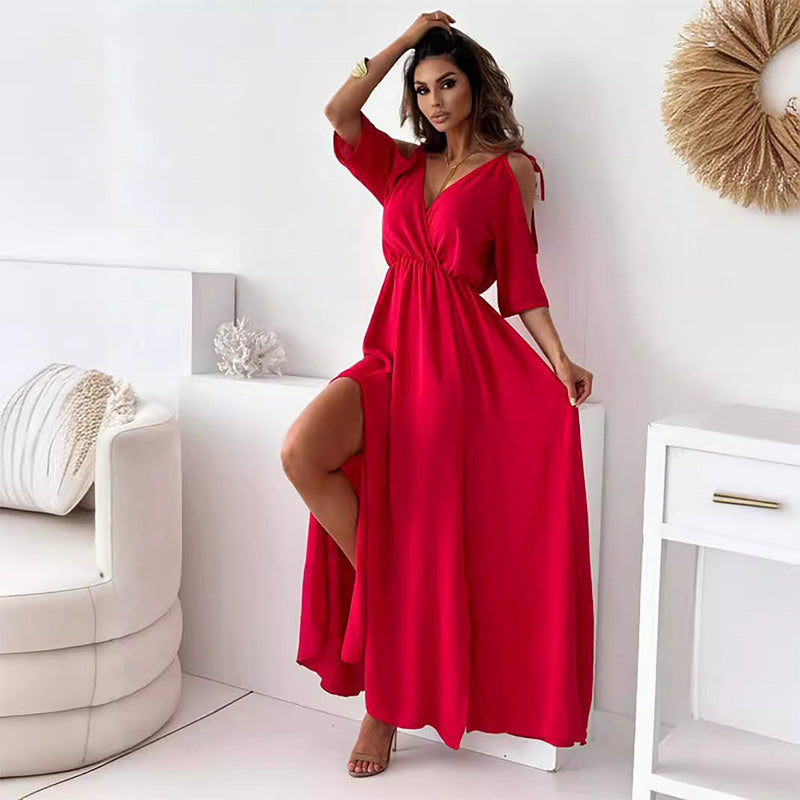 Sienna | Vestido Elegante con Abertura Lateral