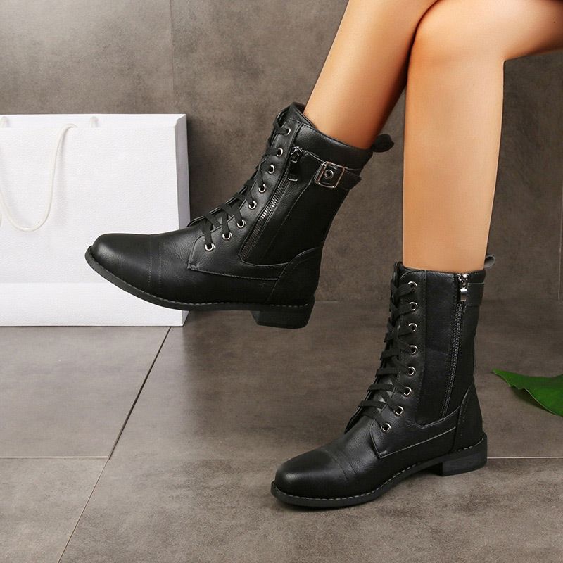 Félice - Elegantes botas ortopédicas de cuero