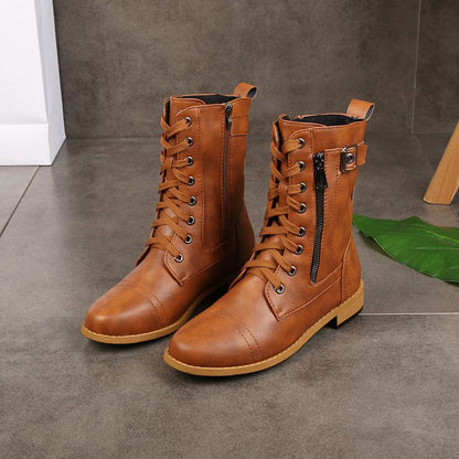 Félice - Elegantes botas ortopédicas de cuero