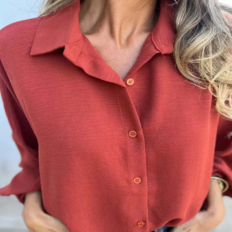BLUSA CLÁSICA DE MANGA LARGA CORNELIA