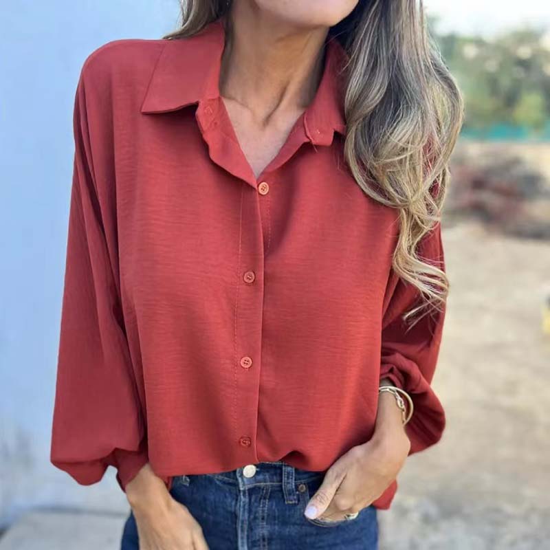 BLUSA CLÁSICA DE MANGA LARGA CORNELIA