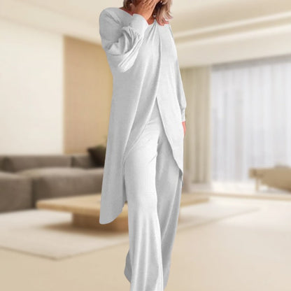 CALYRA – CONJUNTO DE TOP Y PANTALONES ULTRA-SUAVE PARA MÁXIMO CONFORT