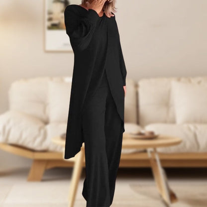 CALYRA – CONJUNTO DE TOP Y PANTALONES ULTRA-SUAVE PARA MÁXIMO CONFORT