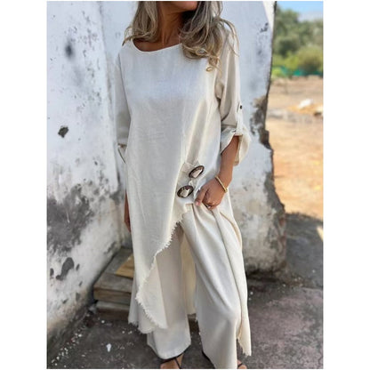 HEATHER – VESTIDO MAXI RELAJADO Y OVERSIZED
