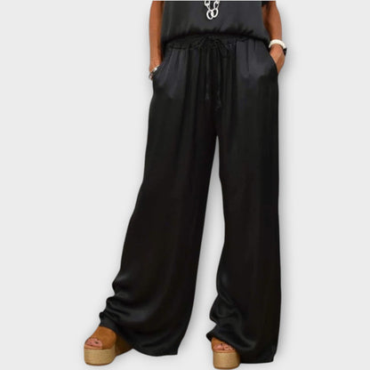 Conjunto de Satén Luxe de Dos Piezas