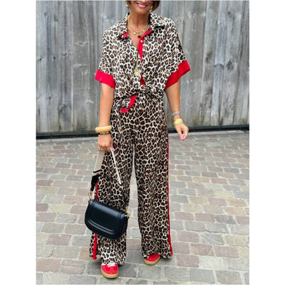 COLLINS – CONJUNTO OUTFIT LEOPARDO LUJOSO
