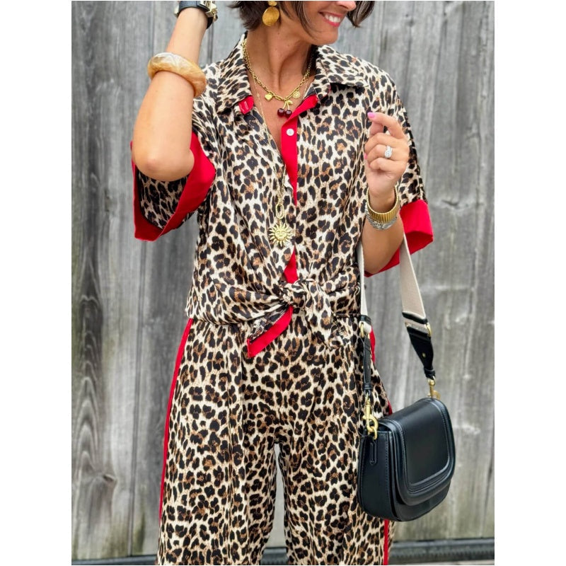 COLLINS – CONJUNTO OUTFIT LEOPARDO LUJOSO