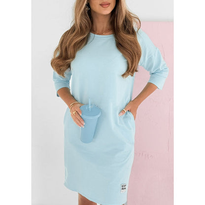 Mira | Vestido con Mangas 3/4 y Bolsillos