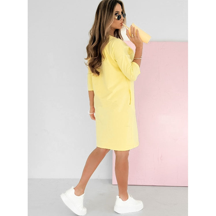Mira | Vestido con Mangas 3/4 y Bolsillos