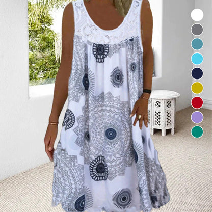 MARISSA – VESTIDO MIDI SIN MANGAS BRISA COSTERA
