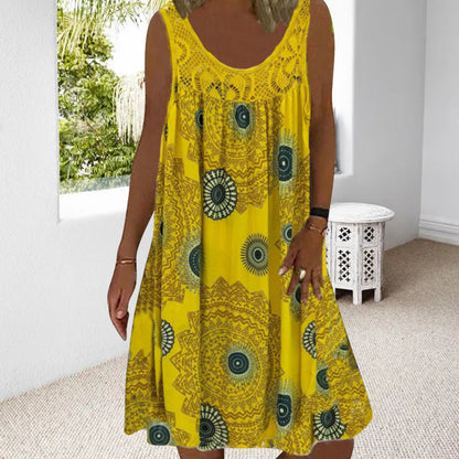 MARISSA – VESTIDO MIDI SIN MANGAS BRISA COSTERA