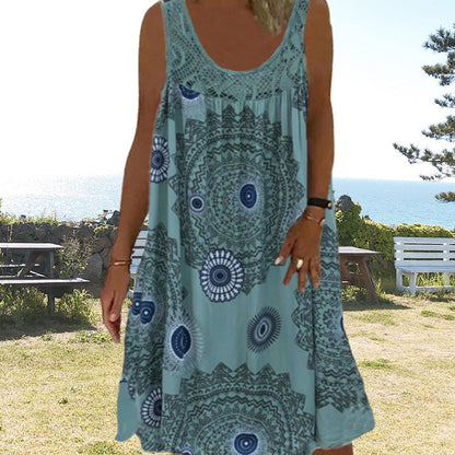 MARISSA – VESTIDO MIDI SIN MANGAS BRISA COSTERA
