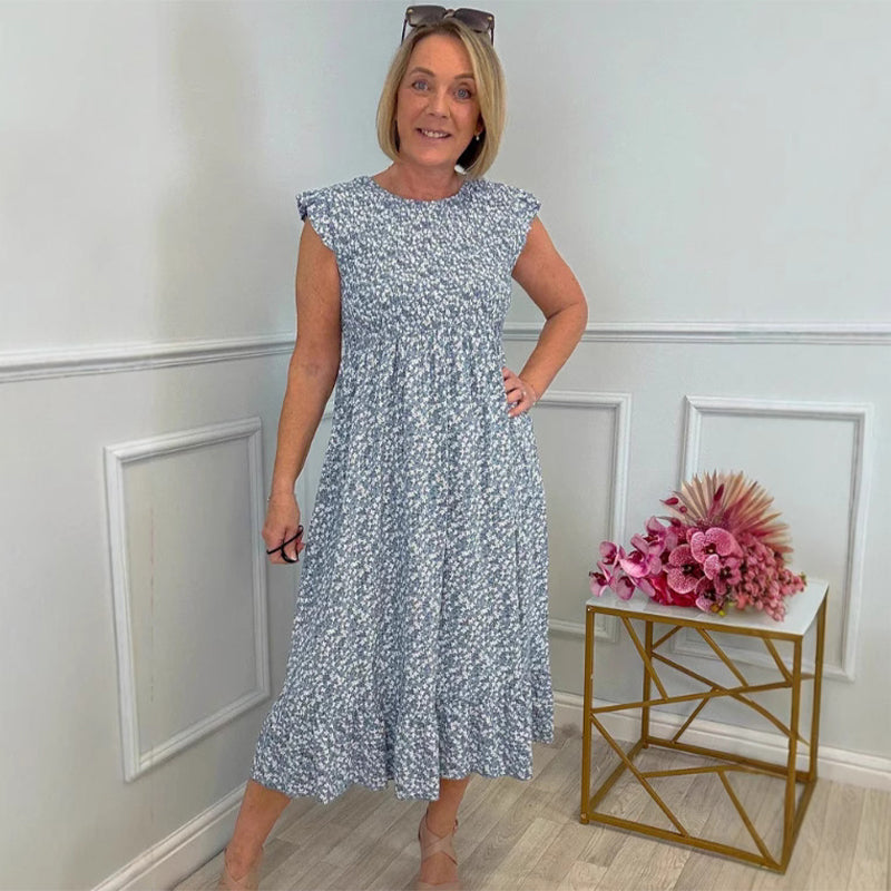 DIANE – VESTIDO SMOCK DE GRACIA SIN ESFUERZO