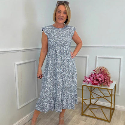 DIANE – VESTIDO SMOCK DE GRACIA SIN ESFUERZO