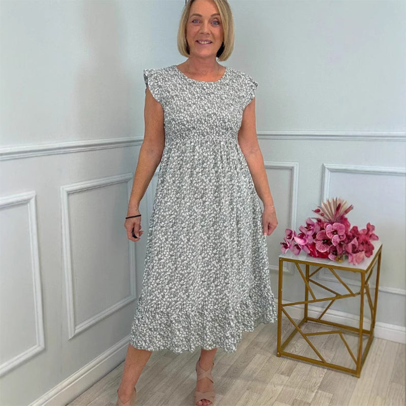 DIANE – VESTIDO SMOCK DE GRACIA SIN ESFUERZO