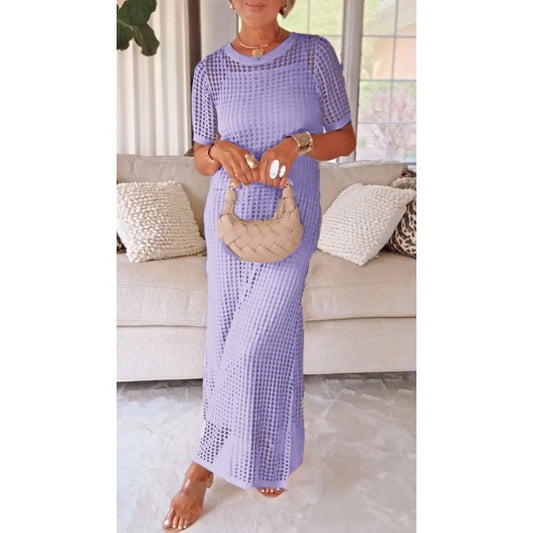 Vestido Maxi Largo Bethany™ con Corte + Vestido Interno Incluido