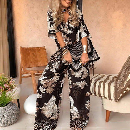BIANCA – CONJUNTO DE DOS PIEZAS LUXE ESTAMPADO
