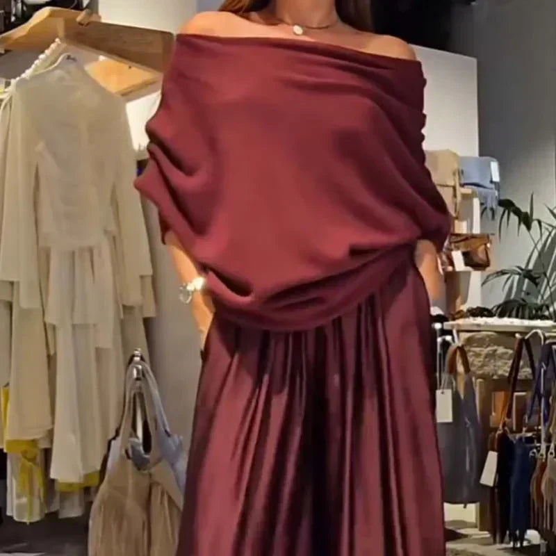 Alba | Conjunto elegante con diseño off-the-shoulder